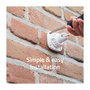 Hombli Cámara de Seguridad IP Solar HBZC-0109 Blanca
