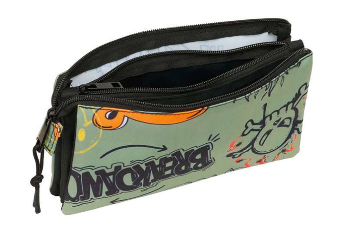 Safta Portatodo Triple Graffiti Zone 22x12x3cm Safta Portatodo Triple Graffiti Zone 22x12x3cm