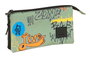 Safta Portatodo Triple Graffiti Zone 22x12x3cm