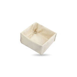Abert Cesta para Pan 14x14 cm, Altura 8 cm, Algodón 100%