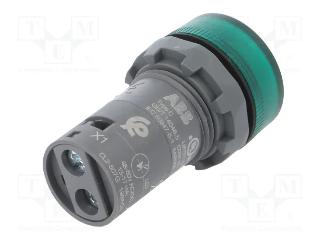 ABB CL2 Lámpara de control LED verde Ø22mm ABB CL2 Lámpara de control LED verde Ø22mm