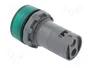 ABB CL2 Lámpara de control LED verde Ø22mm