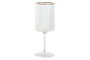 DKD Home Decor Set de 6 Copas de Cristal Rayadas de 400 ml