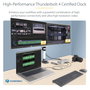 Startech Thunderbolt 4 Multi-Display Docking Station, Quad/Triple/Dual Monitor Dock, 2x HDMI, 2x DisplayPort, 7x USB