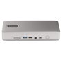 Startech Thunderbolt 4 Multi-Display Docking Station, Quad/Triple/Dual Monitor Dock, 2x HDMI, 2x DisplayPort, 7x USB