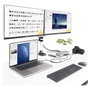 Startech Thunderbolt 4 Multi-Display Docking Station, Quad/Triple/Dual Monitor Dock, 2x HDMI, 2x DisplayPort, 7x USB