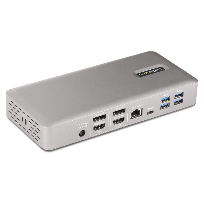 Startech Thunderbolt 4 Multi-Display Docking Station, Quad/Triple/Dual Monitor Dock, 2x HDMI, 2x DisplayPort, 7x USB Startech Thunderbolt 4 Multi-Display Docking Station, Quad/Triple/Dual Monitor Dock, 2x HDMI, 2x DisplayPort, 7x USB