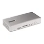 StarTech.com Docking Station Thunderbolt 4 Multipantalla Gris Espacio