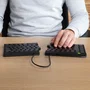 R-go tools Split Break Keyboard QWERTY Portugués Bluetooth Negro