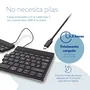 R-go tools Split Break Keyboard QWERTY Portugués Bluetooth Negro