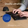 R-go tools Split Break Keyboard QWERTY Portugués Bluetooth Negro
