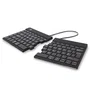 R-go tools Split Break Keyboard QWERTY Portugués Bluetooth Negro