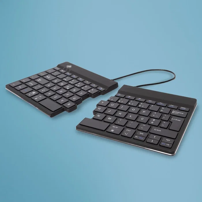 R-go tools Split Break Keyboard QWERTY Portugués Bluetooth Negro R-go tools Split Break Keyboard QWERTY Portugués Bluetooth Negro