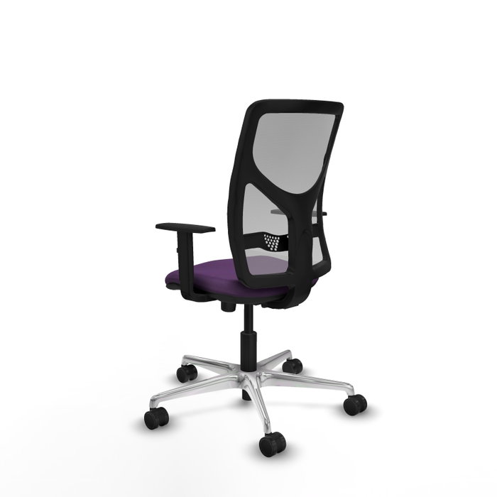 PIQUERAS Y CRESPO Silla de oficina Motilla con mecanismo Sincro, Morado y Gris PIQUERAS Y CRESPO Silla de oficina Motilla con mecanismo Sincro, Morado y Gris