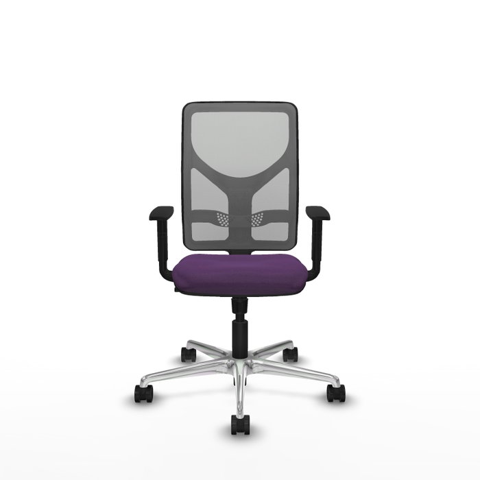 PIQUERAS Y CRESPO Silla de oficina Motilla con mecanismo Sincro, Morado y Gris PIQUERAS Y CRESPO Silla de oficina Motilla con mecanismo Sincro, Morado y Gris