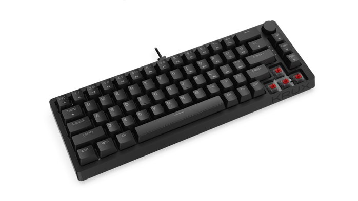 KRUX ATAX 65% Pro RGB Teclado Mecánico Outemu Red, Layout Polaco, 65% Compacto