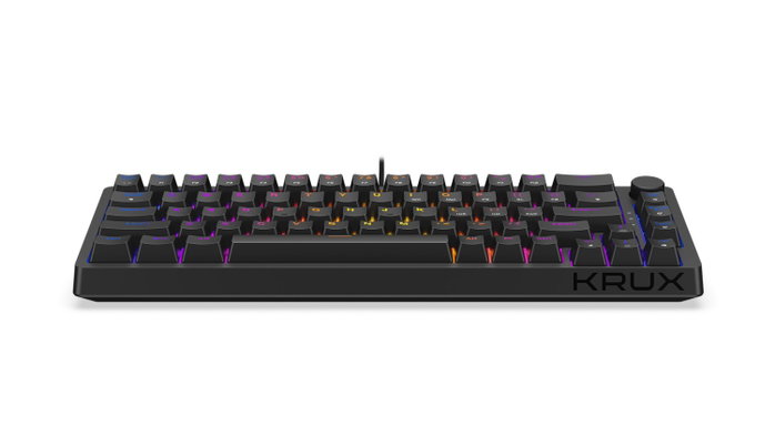 KRUX ATAX 65% Pro RGB Teclado Mecánico Outemu Red, Layout Polaco, 65% Compacto