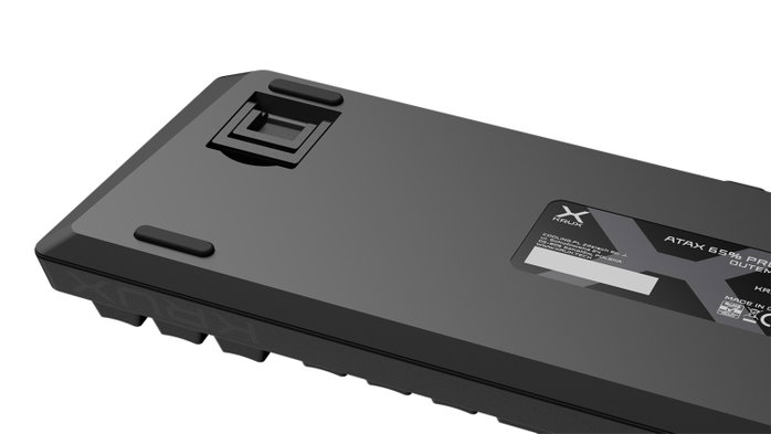 KRUX ATAX 65% Pro RGB Teclado Mecánico Outemu Red, Layout Polaco, 65% Compacto