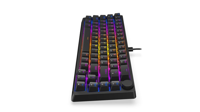 KRUX ATAX 65% Pro RGB Teclado Mecánico Outemu Red, Layout Polaco, 65% Compacto