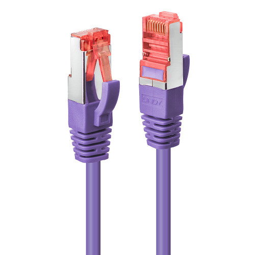 Lindy Cable de Red Cat6 S/FTP 2 m Púrpura RJ-45