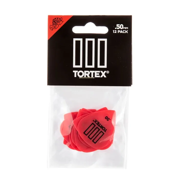 Dunlop Púas Tortex Tiii 0,50 mm (pack de 12)