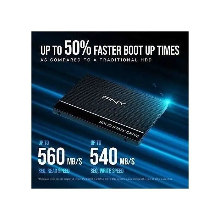 PNY CS900 500 GB SSD 2.5 SATA III
