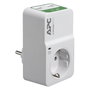 APC Essential SurgeArrest PM1WU2-GR con 1 Salida AC y 2 Puertos USB Blanco