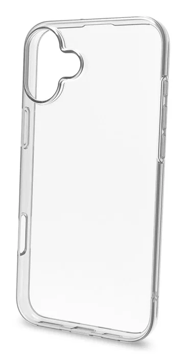 Celly GELSKIN1080 Funda Protectora para iPhone 16 Plus - TPU Transparente Antigolpes, Antirrayones y Antisuciedad - Pantalla 6.7" (17 cm)