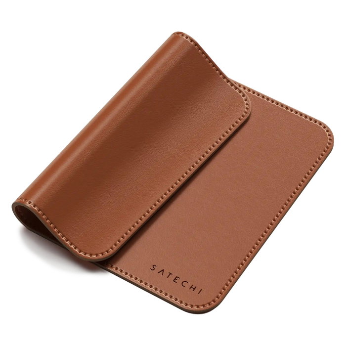 Satechi Alfombrilla de ratón Vegan-Leather Premium Braun ST-LMPN Satechi Alfombrilla de ratón Vegan-Leather Premium Braun ST-LMPN