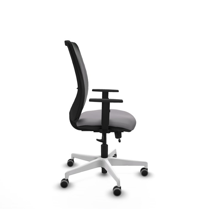 PIQUERAS Y CRESPO Silla de oficina Zulema Gris y Negro PIQUERAS Y CRESPO Silla de oficina Zulema Gris y Negro