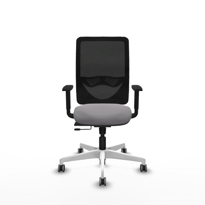 PIQUERAS Y CRESPO Silla de oficina Zulema Gris y Negro PIQUERAS Y CRESPO Silla de oficina Zulema Gris y Negro