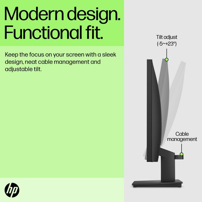 HP P22v G5 Monitor FHD de 21.45 pulgadas – Pantalla para Productividad Diaria en Casa u Oficina