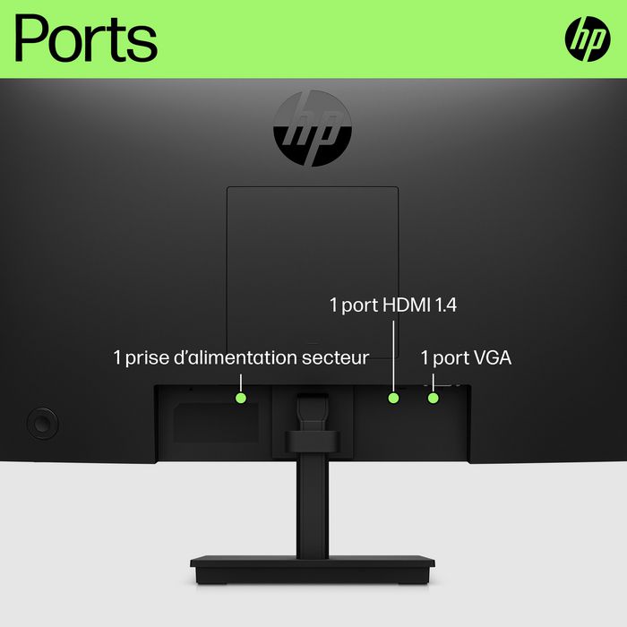 HP P22v G5 Monitor FHD de 21.45 pulgadas – Pantalla para Productividad Diaria en Casa u Oficina