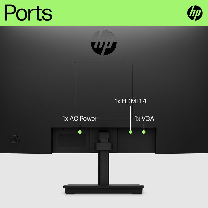 HP P22v G5 Monitor FHD de 21.45 pulgadas – Pantalla para Productividad Diaria en Casa u Oficina