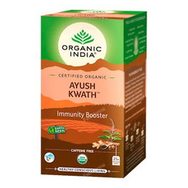 Organic India Infusion Ayurvedica Ayush Kwath 25 Bolsas