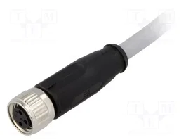HARTING Conector M8 Hembra 3 Pines con Cable 1m Recto