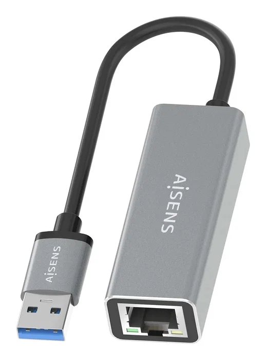 Aisens Adaptador USB 3.0 a Ethernet Gigabit A106-0897 Gris Aisens Adaptador USB 3.0 a Ethernet Gigabit A106-0897 Gris