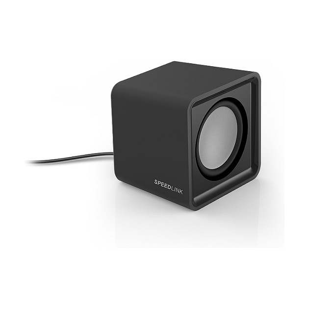 Speedlink Altavoces TWOXO SL-810004-BK Estéreo Portátiles 5W con USB y Conector 3.5mm, Negro, Caja