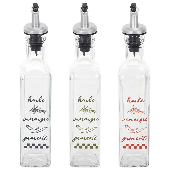 Home Deco Factory Aceitera o Vinagrera Industriel 250 ml