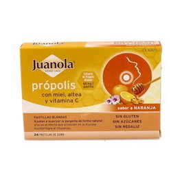 Juanola Pastillas Propolis Altea Sabor Naranja 24 Unidades