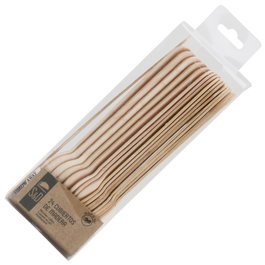 Saveur et Degustation Juego de 24 Cubiertos de Madera ECO CONCEPT