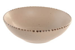 DKD Home Decor Plato de Gres Marrón 18,3x18,3x6 cm