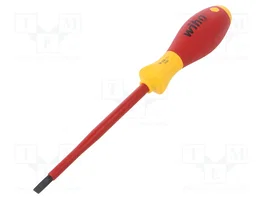 WIHA Destornillador aislado plano 5,5x1mm 125mm