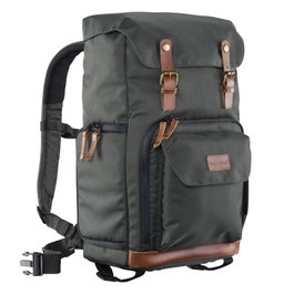 Mantona Mochila para Cámara Luis Retro Green