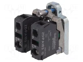 SCHNEIDER ELECTRIC Bloques de contactos Harmony XB4 NA x2 22mm