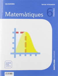 VORAMAR, QUADERN MATEMATIQUES 3 6E.PRIMARIA. SABER FER AMB TU. VALENCIA 2019