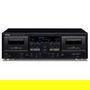 TEAC W-1200 Doble Pletina de Casete con Salida USB, Negro, 230 V, 2 Canales, Entrada de Micrófono, Mando a Distancia Incluido, 285.8 mm de Profundidad