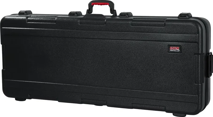 Gator Estuche Polietileno para Piano de 61 Teclas Negro con Ruedas