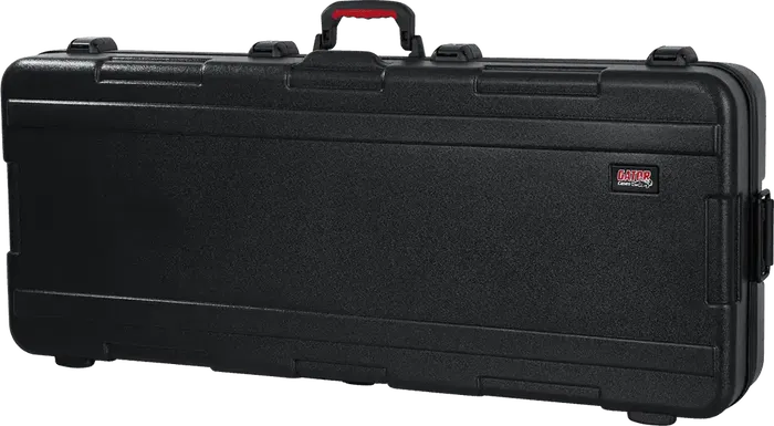 Gator Estuche Polietileno para Piano de 61 Teclas Negro con Ruedas