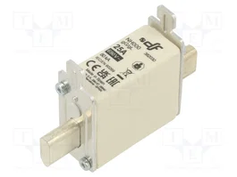 DF ELECTRIC Fusible de cartucho NH000 25A 690VAC 250VDC gG
